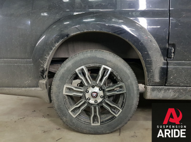 Наши проекты: Пневмоподвеска на GMC Savanna - Этапы установки от компании «ARIDE». Доступные цены, гарантия, для заказа и получения консультации звоните 8 (800) 707-52-13. Рис. 13 Наши проекты: Пневмоподвеска на GMC Savanna - Этапы установки