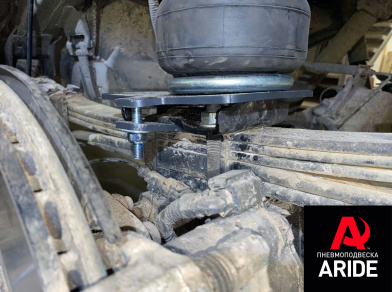 Рис. 6 Наши проекты: Установка пневмоподвески на Great Wall Poer