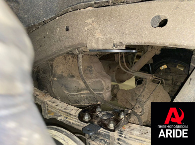 Рис. 2 Наши проекты: Установка пневмоподвески на Great Wall Poer