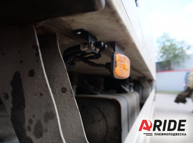 Наши проекты: Пневмоподвеска на Hino 500 от компании «ARIDE». Доступные цены, гарантия, для заказа и получения консультации звоните 8 (800) 707-52-13. Рис. 5 Наши проекты: Вспомогательная пневмоподвеска на Hino 500