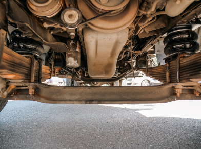 Рис. 6 Наши проекты: Пневмоподвеска на HINO Ranger