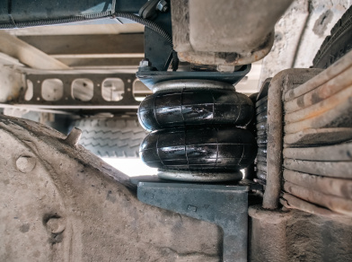 Рис. 4 Наши проекты: Пневмоподвеска на HINO Ranger