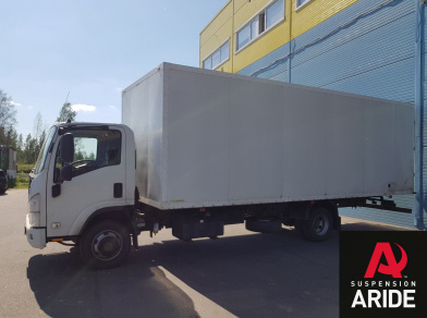 Пневмоподвеска на Isuzu NQR 90 - Этапы установки, характеристики пневмосистемы, технические нюансы замены комплекта с фотографиями Рис. 1 Пневмоподвеска на Isuzu NQR 90 - Этапы установки