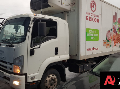 Пневмоподвеска на Isuzu Forward для комфорта - в дополнение к рессорам, с фото установки Рис. 1 Пневмоподвеска на Isuzu Forward в дополнение к рессорам