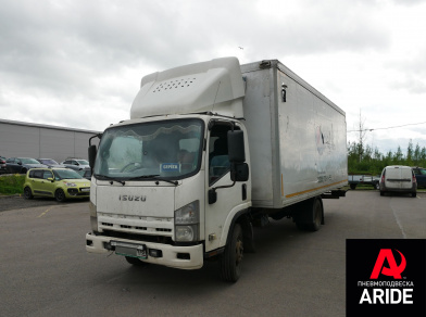 Наши проекты: Пневмоподвеска на переднюю ось Isuzu NP 75 от компании «ARIDE». Доступные цены, гарантия, для заказа и получения консультации звоните 8 (800) 707-52-13. Рис. 1 Наши проекты: Пневмоподвеска на переднюю ось Isuzu NP 75