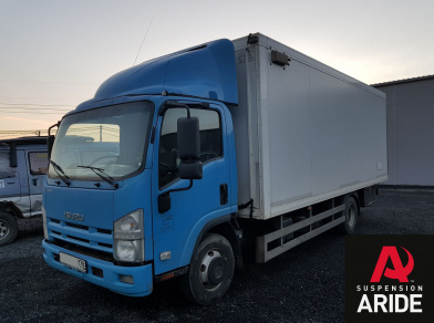 Наши проекты: Пневмоподвеска на Isuzu NP75 - Этапы установки от компании «ARIDE». Доступные цены, гарантия, для заказа и получения консультации звоните 8 (800) 707-52-13. Рис. 1 Наши проекты: Пневмоподвеска на Isuzu NP75 - Этапы установки