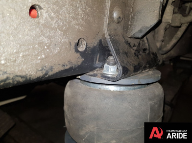 Наши проекты: Пневмоподвеска на JAC N-80 в дополнение к рессорам от компании «ARIDE». Доступные цены, гарантия, для заказа и получения консультации звоните 8 (800) 707-52-13. Рис. 9 Наши проекты: Пневмоподвеска на JAC N-80 в дополнение к рессорам