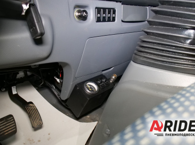 Рис. 6 Наши проекты: Вспомогательная пневмоподвеска на JAC 120