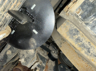 Рис. 7 Наши проекты: Вспомогательная пневмоподвеска JAC N120