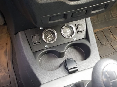 Рис. 11 Наши проекты: Пневмоподвеска на Renault Dokker - пневмобаллоны для задней оси