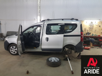 Наши проекты: Пневмоподвеска на Renault Dokker - Этапы установки от компании «ARIDE». Доступные цены, гарантия, для заказа и получения консультации звоните 8 (800) 707-52-13. Рис. 3 Наши проекты: Пневмоподвеска на Renault Dokker - Этапы установки