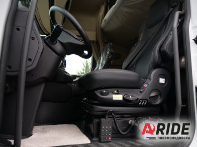 Рис. 7 Наши проекты: Вспомогательная пневмоподвеска на Shacman X6000