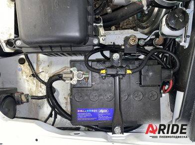 Рис. 7 Наши проекты: Оснащение воздушной системой Lada Niva Travel