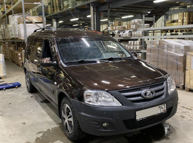 Установка задней пневмоподвески Lada Largus на рукавах с системой управления из салона Рис. 1 Установка задней пневмоподвески Lada Largus