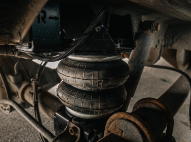 Рис. 8 Наши проекты: Установка пневмоподвески на Volkswagen Crafter