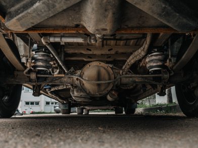 Рис. 5 Наши проекты: Установка пневмоподвески на Volkswagen Crafter