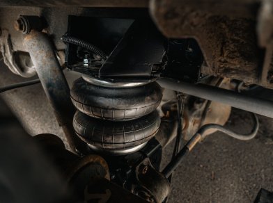 Рис. 6 Наши проекты: Установка пневмоподвески на Volkswagen Crafter