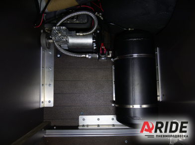 Рис. 5 Наши проекты: Пневматические подушки на Volkswagen Crafter 