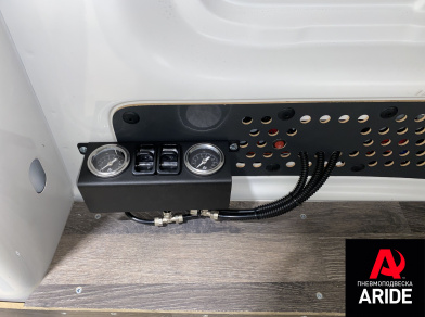 Рис. 6 Наши проекты: Вспомогательная пневмоподвеска на Volkswagen Caddy