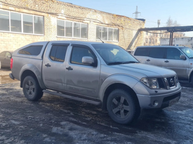 Пневмоподвеска для задней оси Navara c установкой в Нижнем Новгороде Рис. 1 Установка пневмоподвески Ниссан Навара