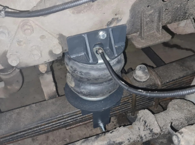 Рис. 3 Наши проекты: Установка пневмоподвески МАЗ Зубренок