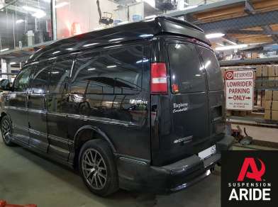 Наши проекты: Пневмоподвеска на Chevrolet Express 1500 в СТО - Этапы установки от компании «ARIDE». Доступные цены, гарантия, для заказа и получения консультации звоните 8 (800) 707-52-13. Рис. 15 Наши проекты: Пневмоподвеска на Chevrolet Express 1500 в СТО - Этапы установки