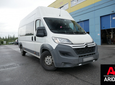 Наши проекты: Пневмоподвеска на заднюю ось Citroen Jamper от компании «ARIDE». Доступные цены, гарантия, для заказа и получения консультации звоните 8 (800) 707-52-13. Рис. 1 Наши проекты: Пневмоподвеска на заднюю ось Citroen Jamper