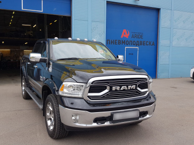 Рис. 1 Наши проекты: Установка пневмоподвески на Dodge RAM 1500