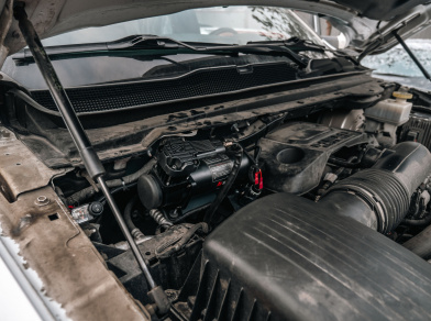 Рис. 6 Пневмоподвеска на пикап Dodge RAM 5th gen