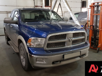 Пневмоподвеска на Dodge Ram 1500 с гарантией качества, задняя комфортная пневмоподвеска с фотографиями установки Рис. 1 Пневмоподвеска на Dodge Ram 1500 - комфортные пневмоподушки