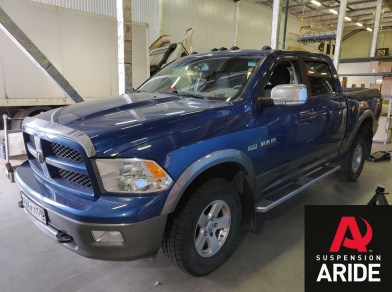 Наши проекты: Пневмоподвеска на Dodge Ram 1500 для усиления - Этапы установки от компании «ARIDE». Доступные цены, гарантия, для заказа и получения консультации звоните 8 (800) 707-52-13. Рис. 1 Наши проекты: Пневмоподвеска на Dodge Ram 1500 для усиления - Этапы установки