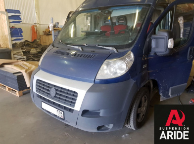 Пневмоподвеска на Fiat Ducato от компании Арайд - Этапы установки, характеристики пневмосистемы, технические нюансы замены комплекта с фотографиями Рис. 4 Пневмоподвеска на Fiat Ducato от компании Арайд - Этапы установки