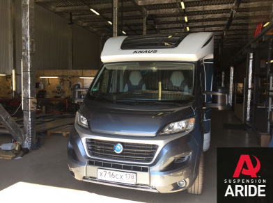 Наши проекты: Пневмоподвеска на Fiat Ducato доработка пневмоподвески - Этапы установки от компании «ARIDE». Доступные цены, гарантия, для заказа и получения консультации звоните 8 (800) 707-52-13. Рис. 1 Наши проекты: Пневмоподвеска на Fiat Ducato доработка пневмоподвески - Этапы установки
