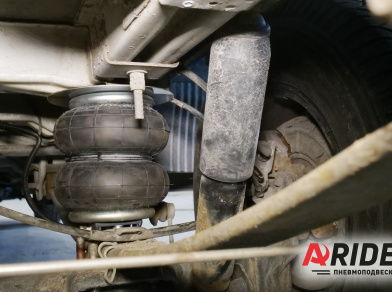 Рис. 6 Наши проекты: Пневмоподвеска на Fiat Ducato Автодом