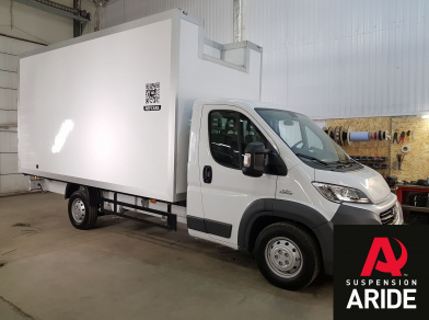 Fiat Ducato - фото и описание установки пневмоподвески усиленной Рис. 1 Установка усиленной пневмоподвески на заднюю ось Fiat Ducato