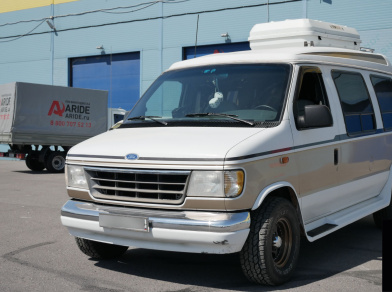 Монтаж пневмоподушек на Ford Econoline в Санкт-Петербурге Рис. 1 Пневмоподвеска на заднюю ось Ford Econoline