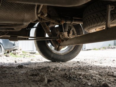 Рис. 4 Пневмоподвеска на Ford Tourneo Connect — установка