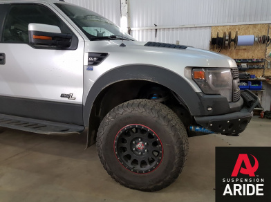 Рис. 3 Наши проекты: Пневмоподвеска на Ford F-150 (Raptor) - Этапы установки