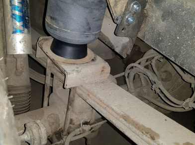 Рис. 7 Наши проекты: Пневмоподвеска на Ford F-150 (Raptor) - Этапы установки