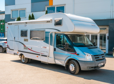 Рис. 1 Наши проекты: Пневмоподвеска на Ford Transit автодом