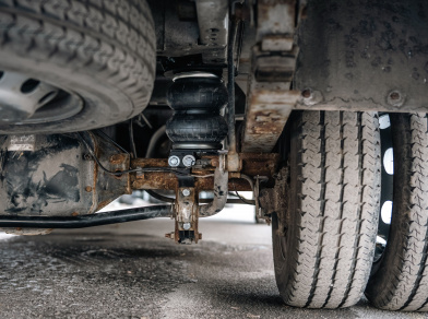 Рис. 4 Наши проекты: Пневматические подушки на Форд Транзит