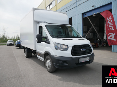 Установка вспомогательной задней пневмоподвески на Ford Transit промтоварный фургон Рис. 1 Пневмоподвеска задняя ось Форд Транзит