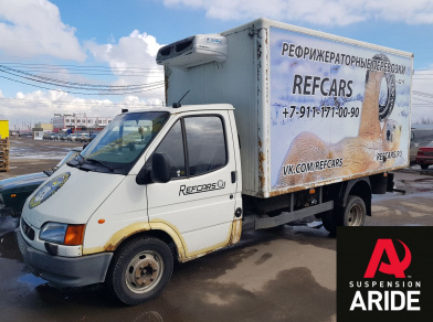 Наши проекты: Пневмоподвеска на Ford Transit RWD доработка пневмоподвески - Этапы установки от компании «ARIDE». Доступные цены, гарантия, для заказа и получения консультации звоните 8 (800) 707-52-13. Рис. 1 Наши проекты: Пневмоподвеска на Ford Transit RWD доработка пневмоподвески - Этапы установки