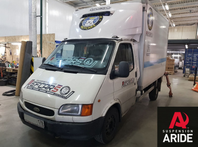 Пневмоподвеска на Ford Transit RWD 2014 года - Этапы установки, характеристики пневмосистемы, технические нюансы замены комплекта с фотографиями Рис. 1 Пневмоподвеска на Ford Transit RWD 2014 года - Этапы установки