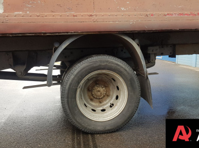 Рис. 3 Наши проекты: Монтаж задних пневмоподушек на Ford Transit 2007 года