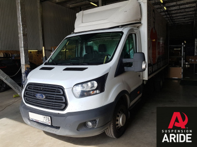 Наши проекты: Установка пневмоподвески на заднюю ось Ford Transit двухскат 2018 от компании «ARIDE». Доступные цены, гарантия, для заказа и получения консультации звоните 8 (800) 707-52-13. Рис. 11 Наши проекты: Установка пневмоподвески на заднюю ось Ford Transit двухскат 2018