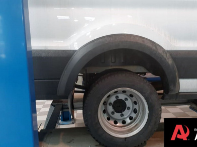 Наши проекты: Пневмоподвеска на Ford Transit RWD ЦМФ - Этапы установки от компании «ARIDE». Доступные цены, гарантия, для заказа и получения консультации звоните 8 (800) 707-52-13. Рис. 6 Наши проекты: Пневмоподвеска на Ford Transit RWD ЦМФ - Этапы установки