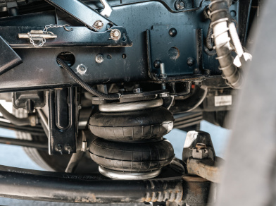 Установка пневмоподвески на Foton Aumark 1088 Рис. 8 Пневмоподвеска на Foton Aumark S85