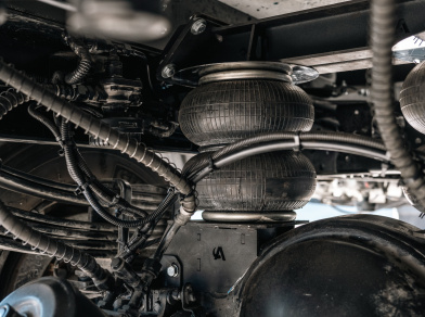 Установка пневмоподвески на Foton Aumark 1088 Рис. 7 Пневмоподвеска на Foton Aumark S85