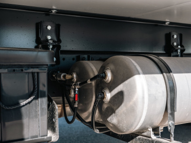 Установка пневмоподвески на Foton Aumark 1088 Рис. 5 Пневмоподвеска на Foton Aumark S85